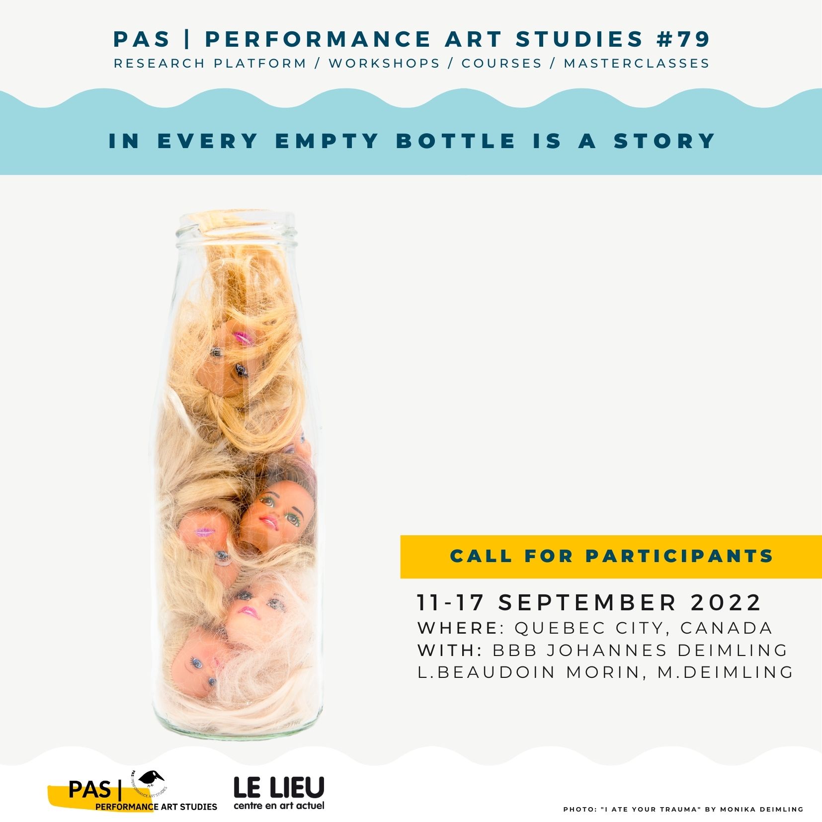 call for participants, performance art, workshops